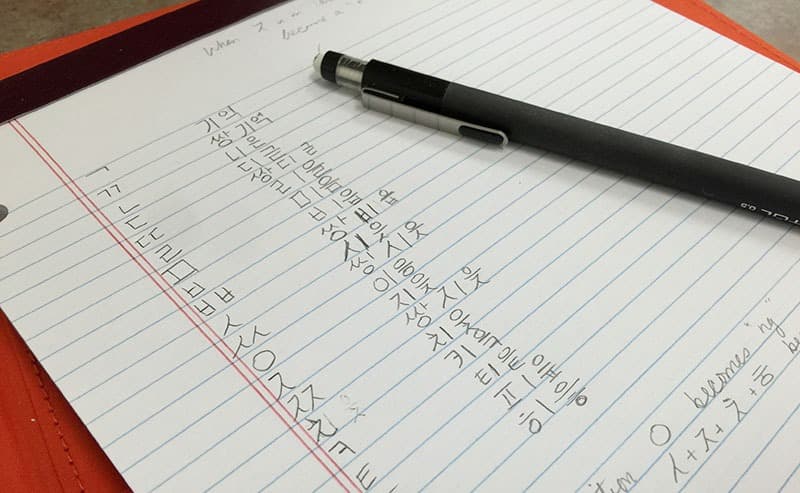 Aprender el alfabeto coreano: El Hangeul