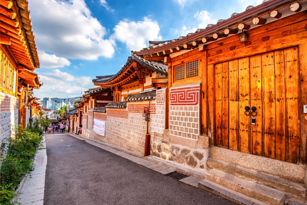 El pueblo hanok de Bukchon